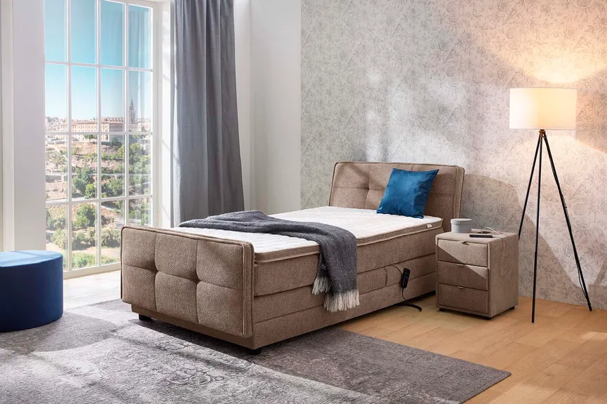 Boxspringbett 120x200 cm milieu