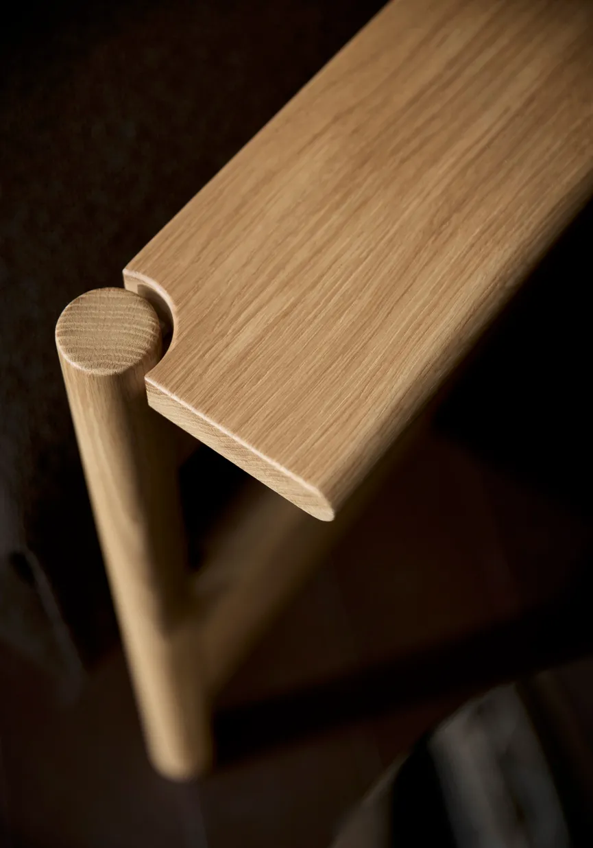 Klappsofa Wood Eiche detail