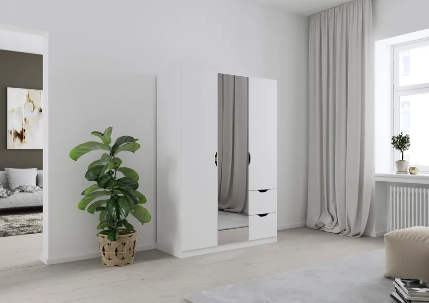 Drehtürenschrank 3-trg. milieu