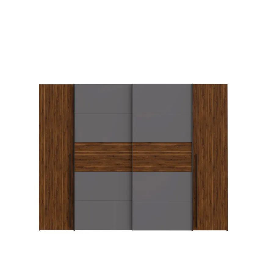 Schwebe-/Drehtürenschrank detail