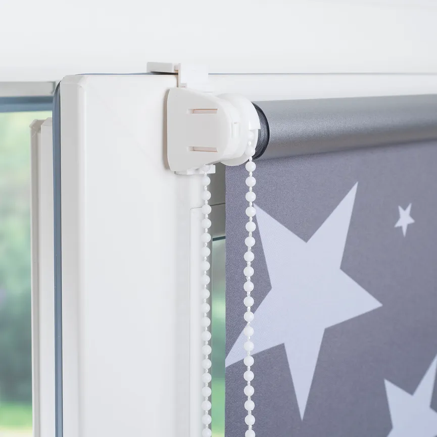 Klemmfixrollo Sterne VD detail