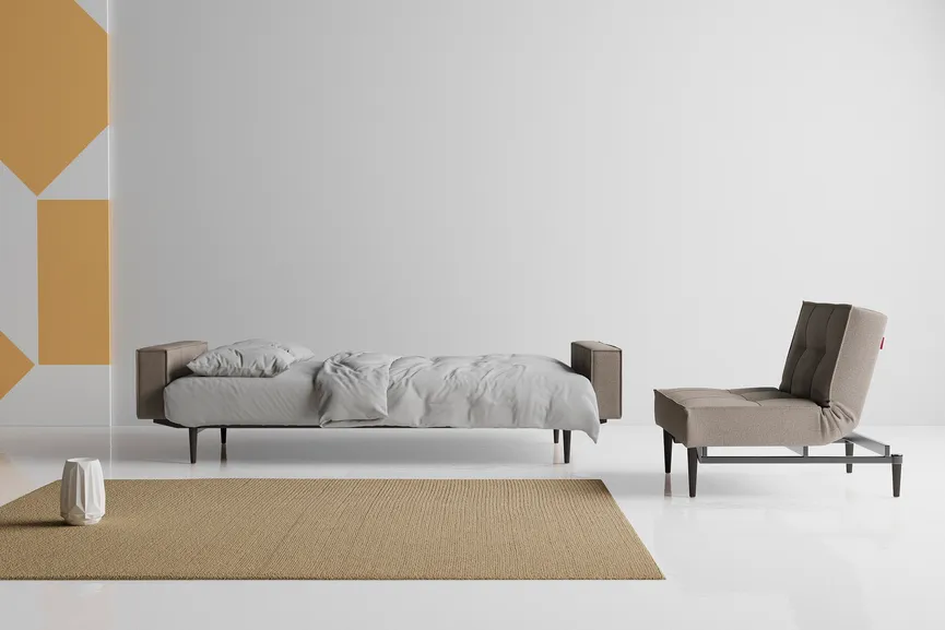 Sofa+AL Styletto schwarz detail