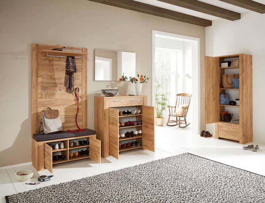 Garderobenpaneel detail