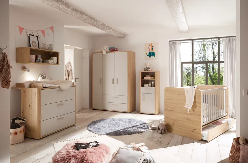 Kleiderschrank 3-trg. milieu