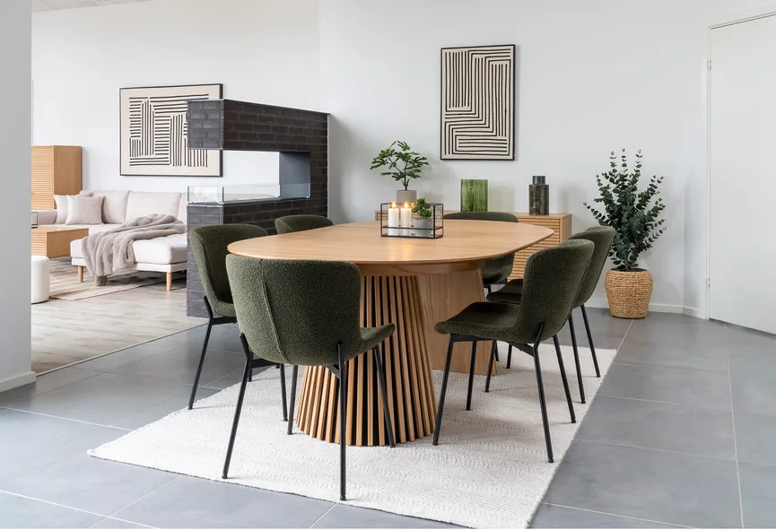 Esstisch 120-200 cm milieu