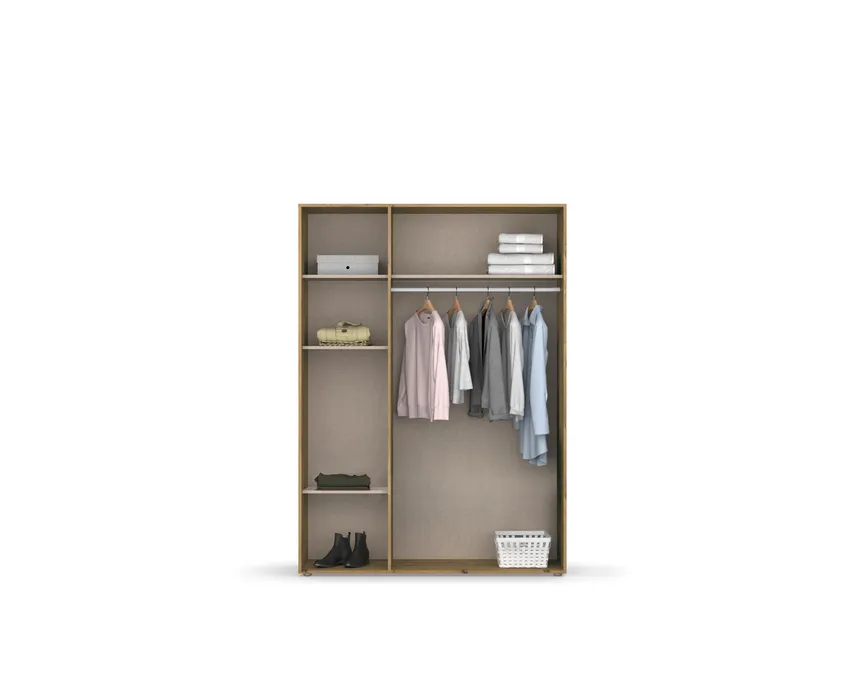 Drehtürenschrank 3-trg. detail