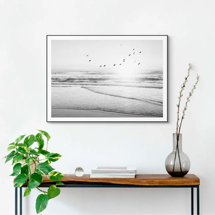 Bild gerahmt "BEach Serenity" milieu