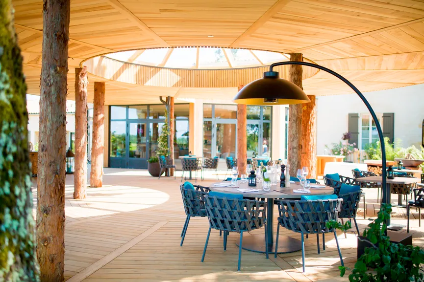 Heizstrahler Bogenleuchte detail