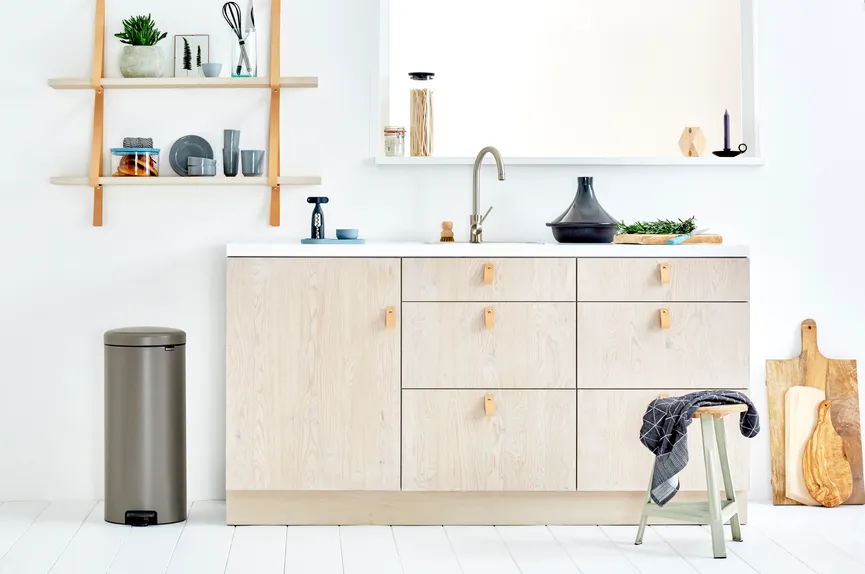 Treteimer 30 l Platinum milieu