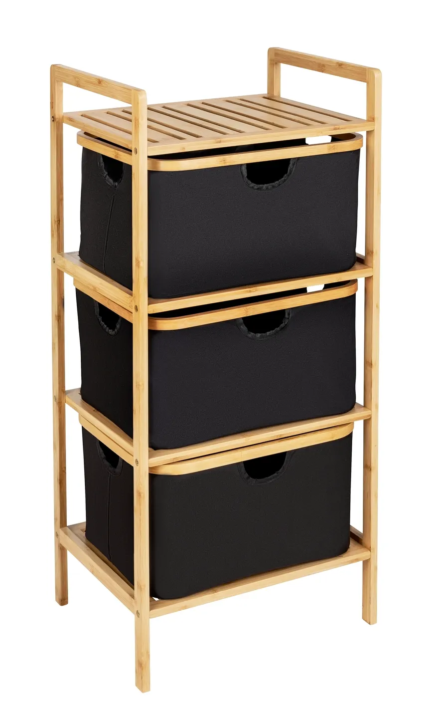 Regal 3 Fächer Ecori detail