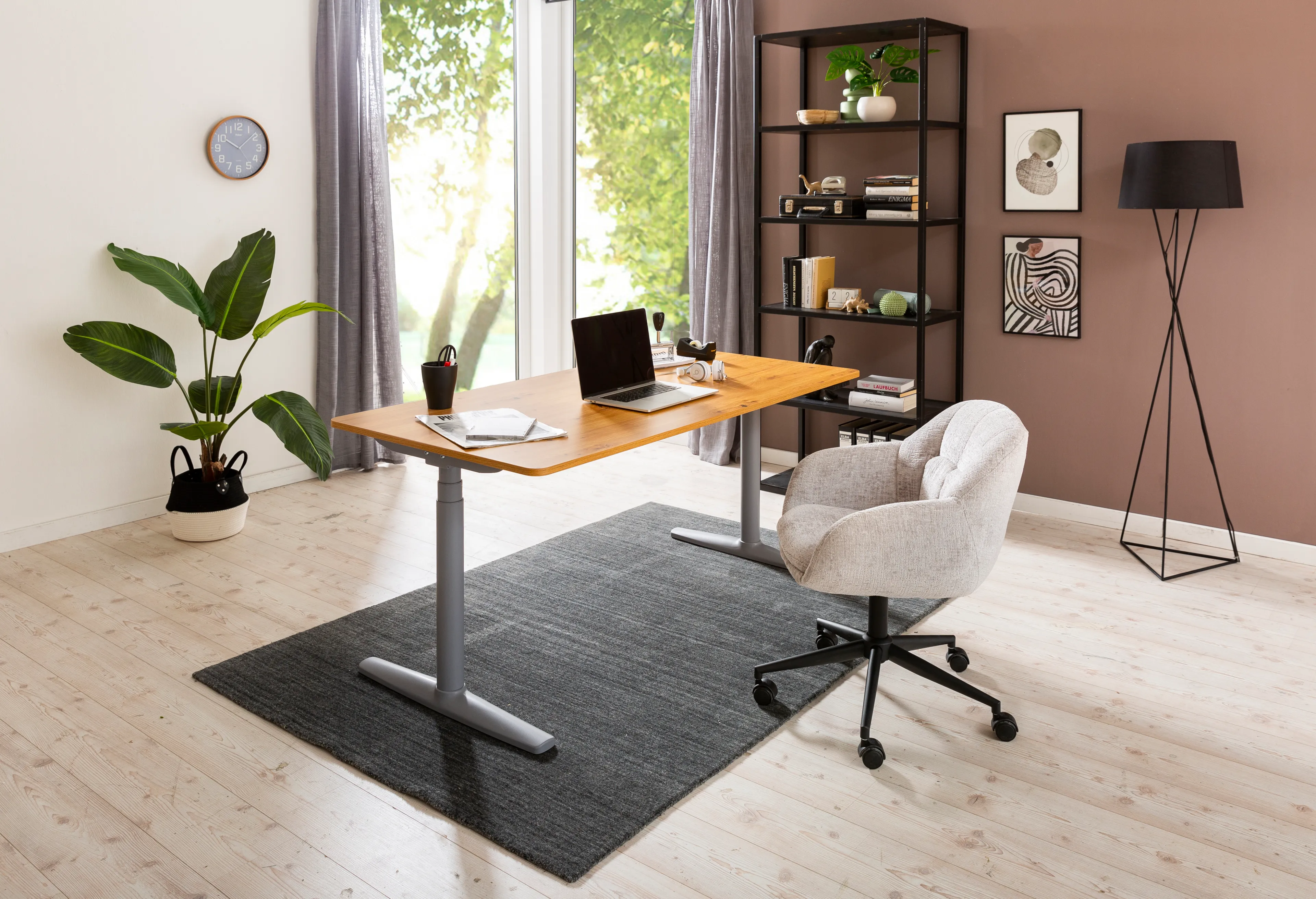 Schreibtisch elektrisch Cordoba 160 x 80 cm