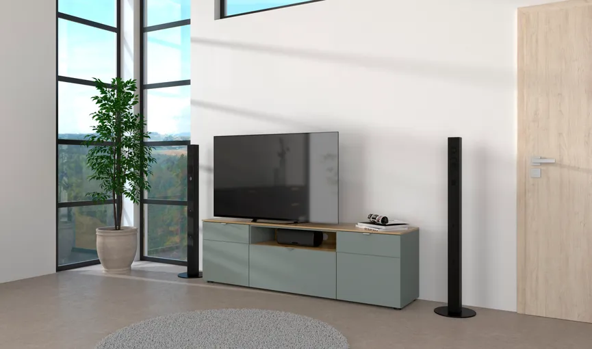 TV-Lowboard 2T/1S/1F detail