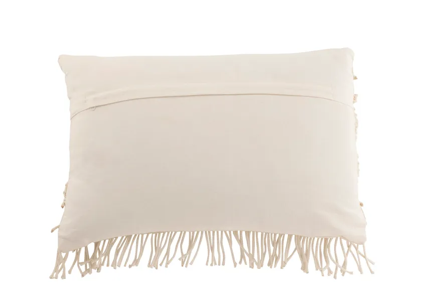 Kissen "Cosy" creme detail