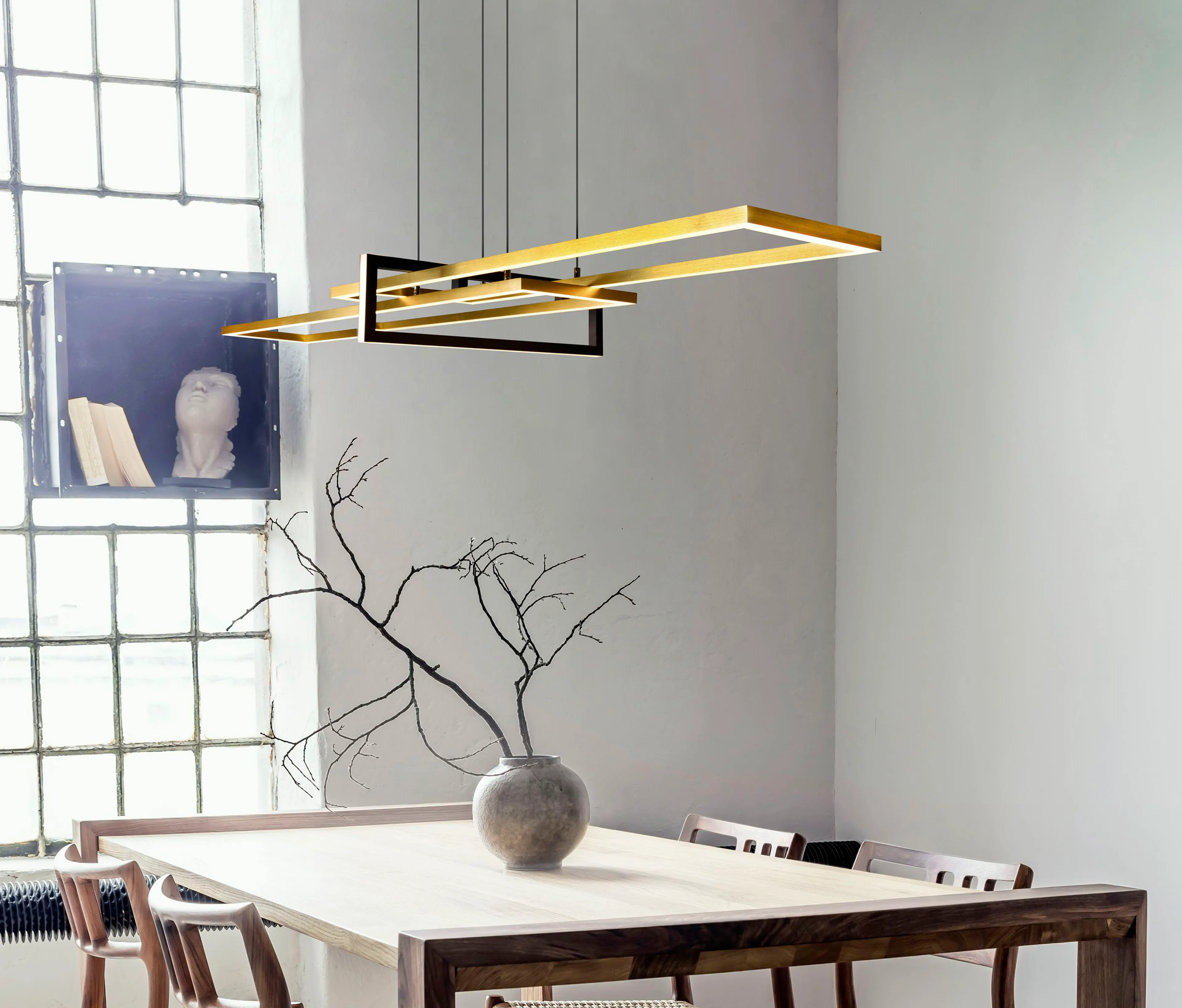 LED-Pendelleuchte Salinas