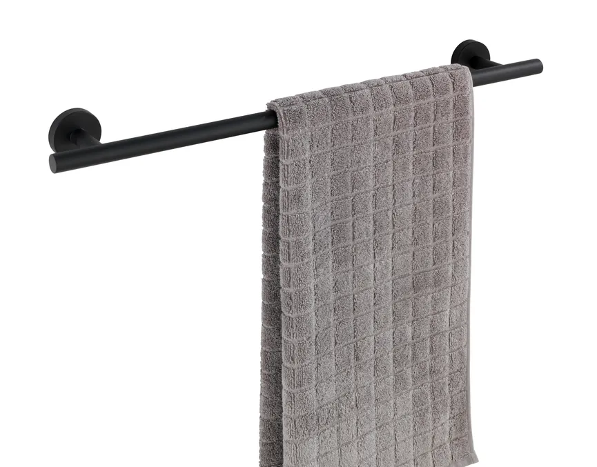 Badetuchstange Uno Bosio Black detail