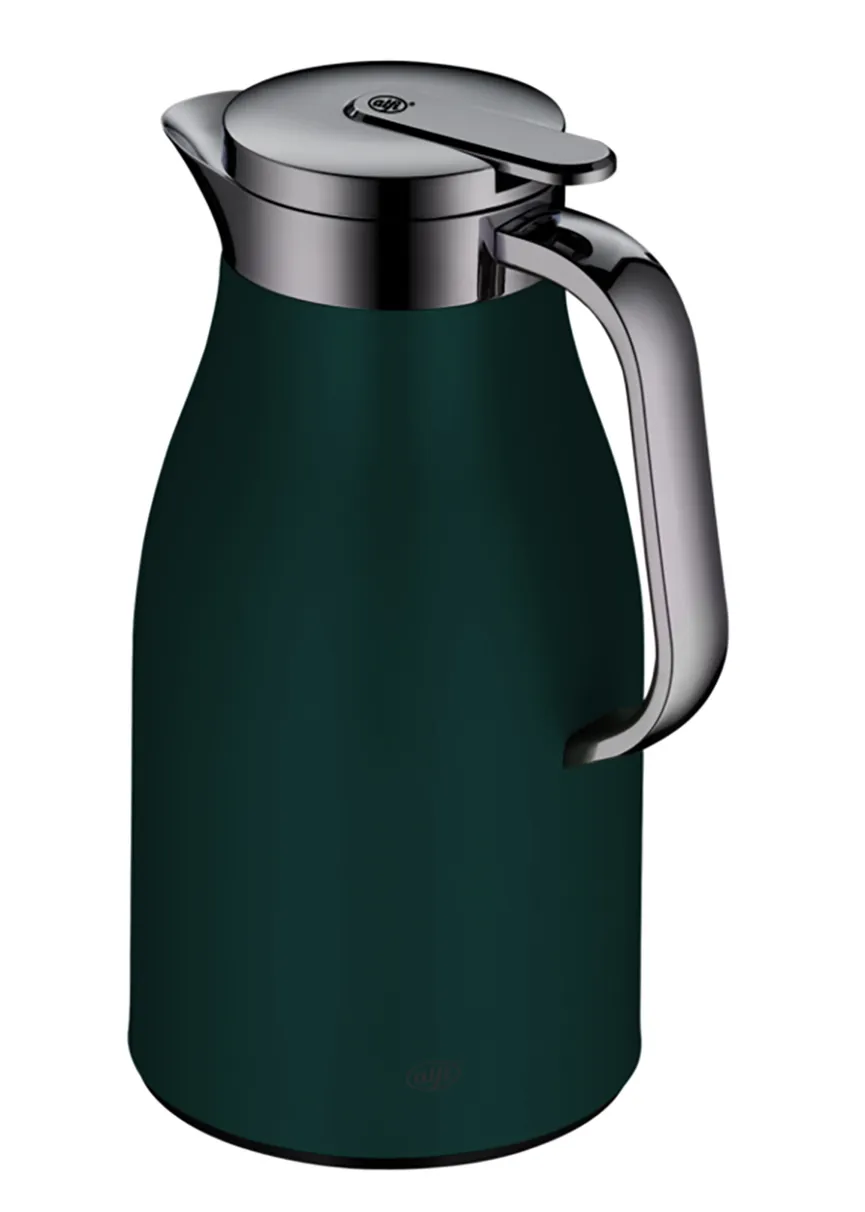 Isolierkanne Skyline green detail