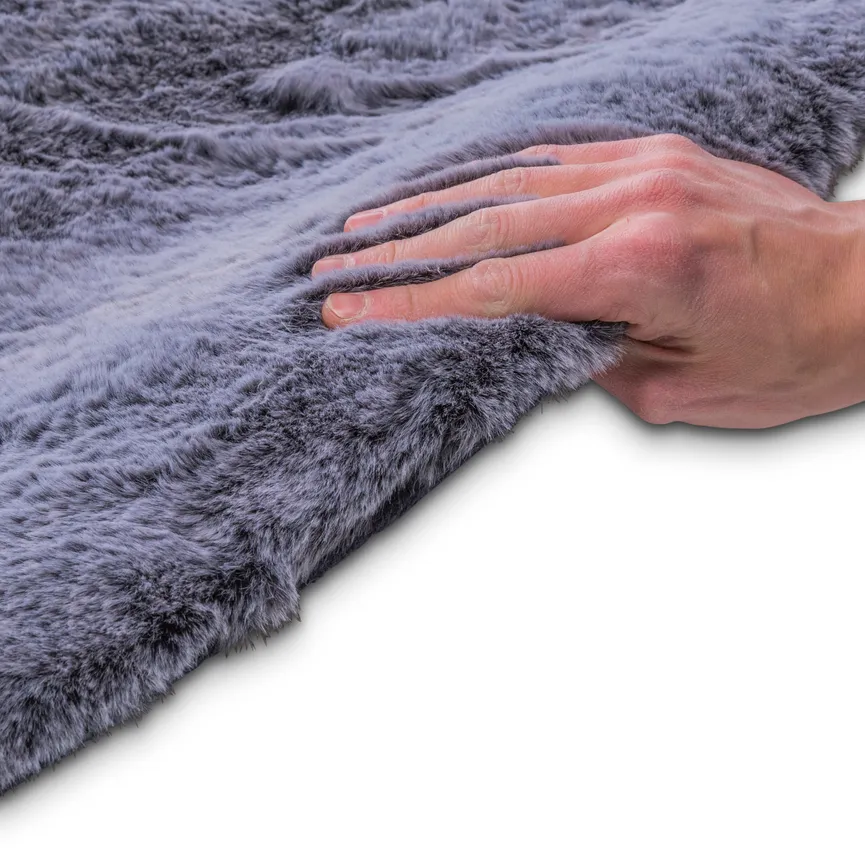Fellteppich melange detail