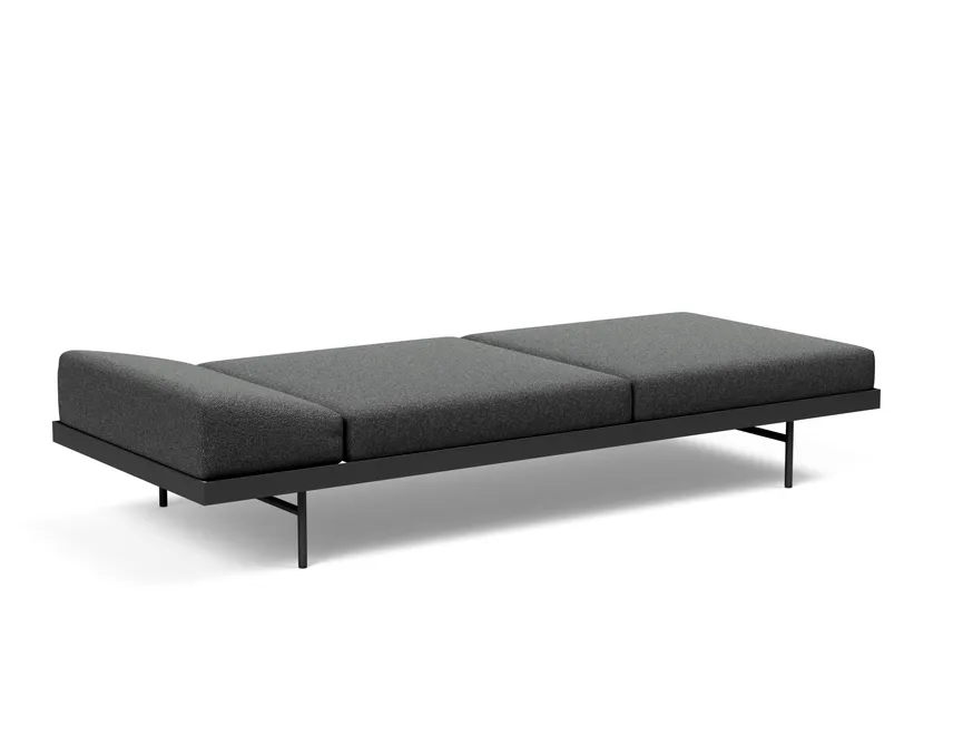 Sofa mit Walnusstisch detail