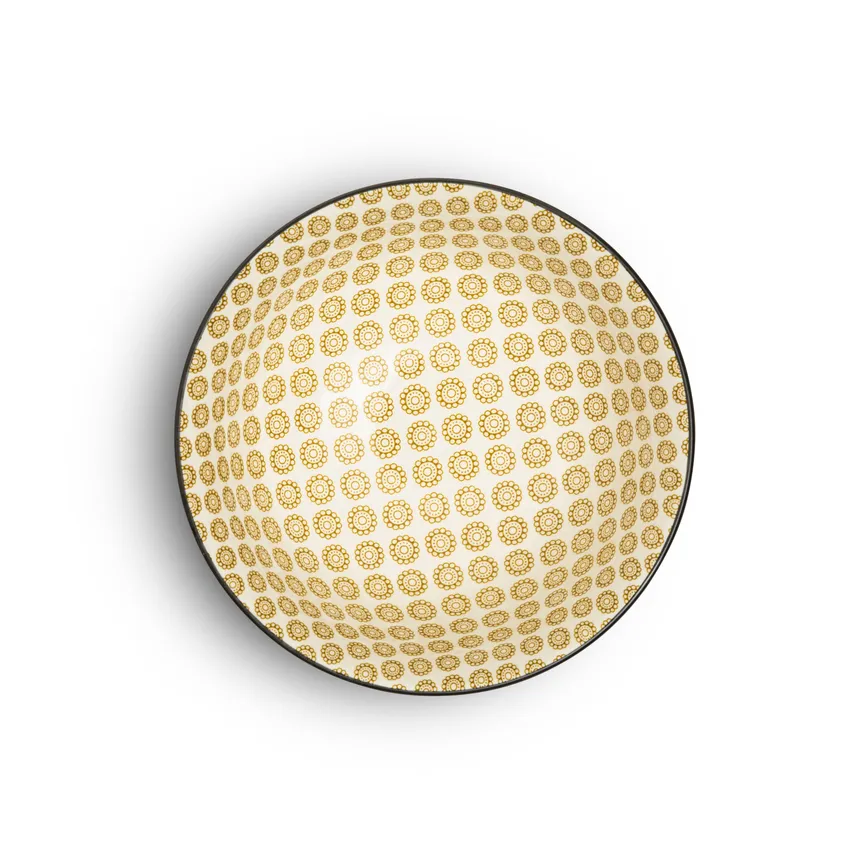 Schale "Mandola" 570 ml senf detail