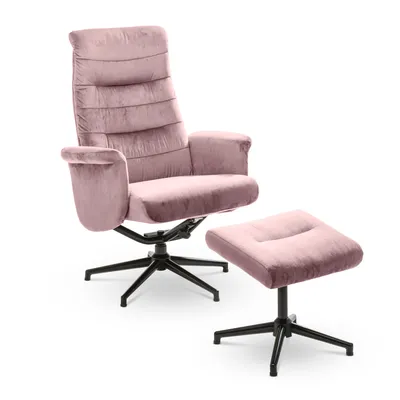 Sessel mit Hocker