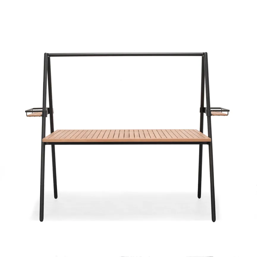 ** Tipi Tisch 156x90 schwarz detail