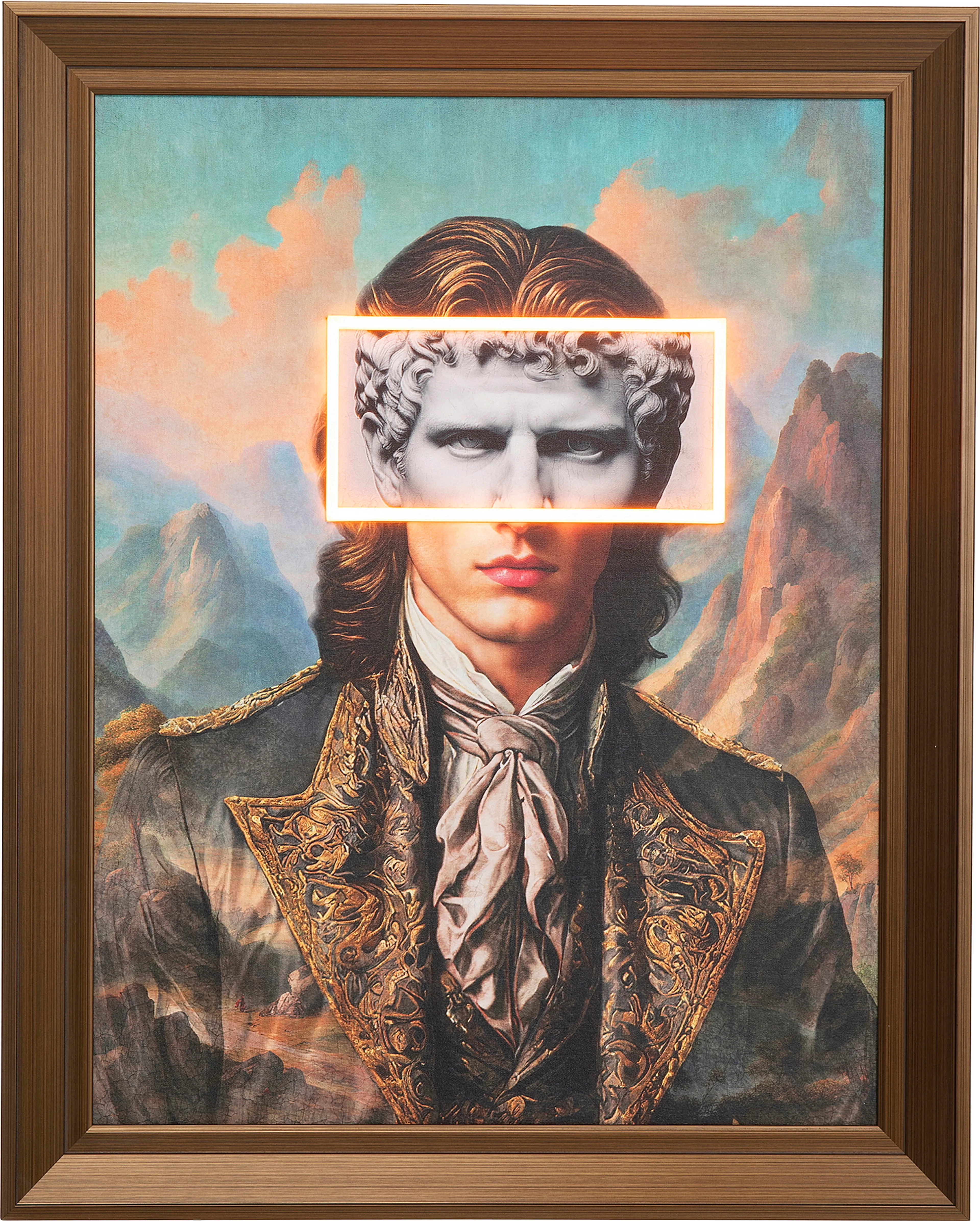 LED-Wandbild 80 x 100 cm Art Gentleman