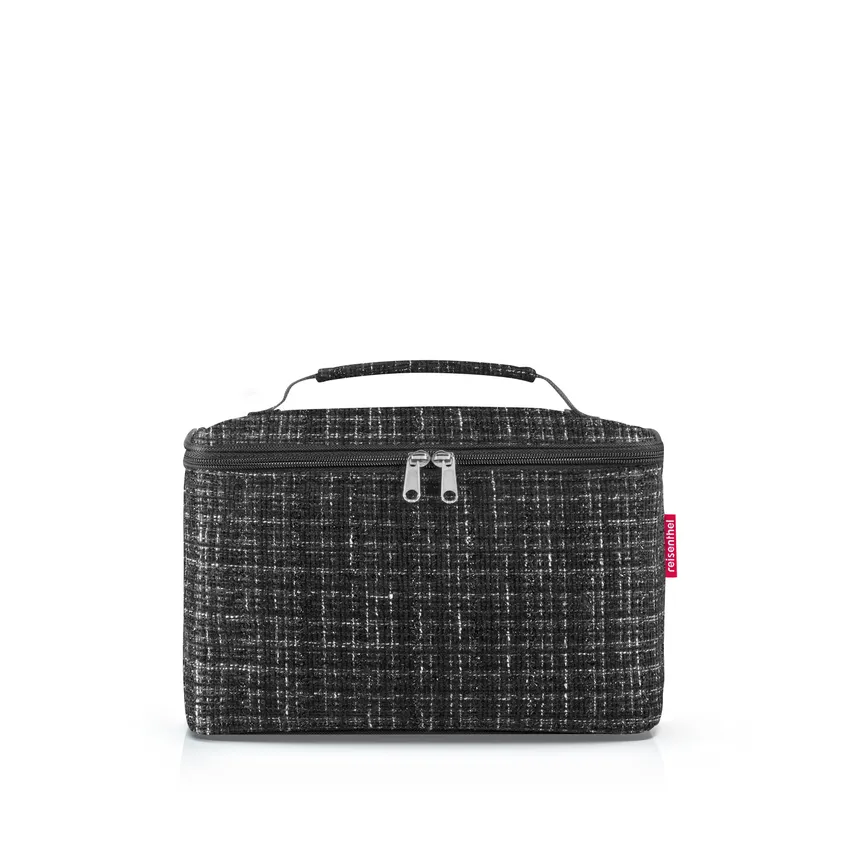 Cosmetic Case "bouclé black" detail