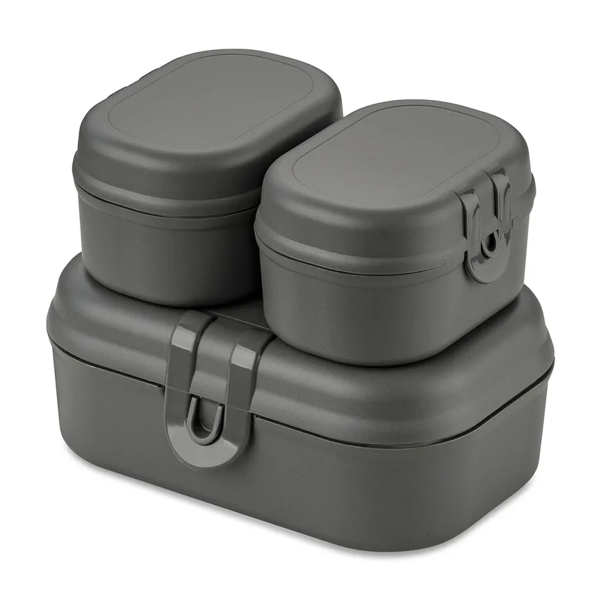 Lunchbox "Pascal" 3-tlg. grau hauptaufnahme