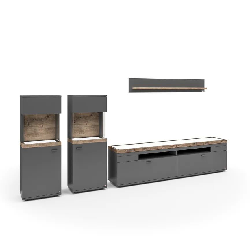 Highboard 1-trg. rechts, detail