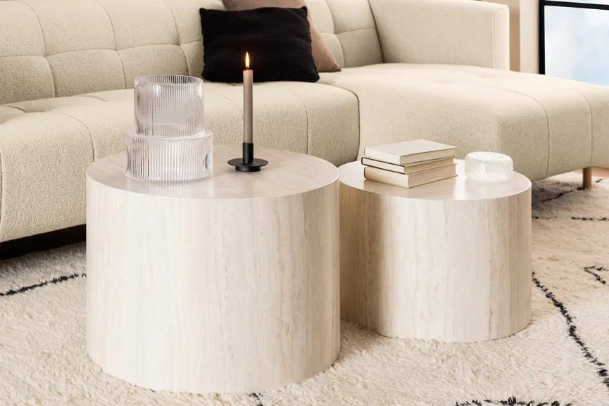 Couchtisch 2er Set detail