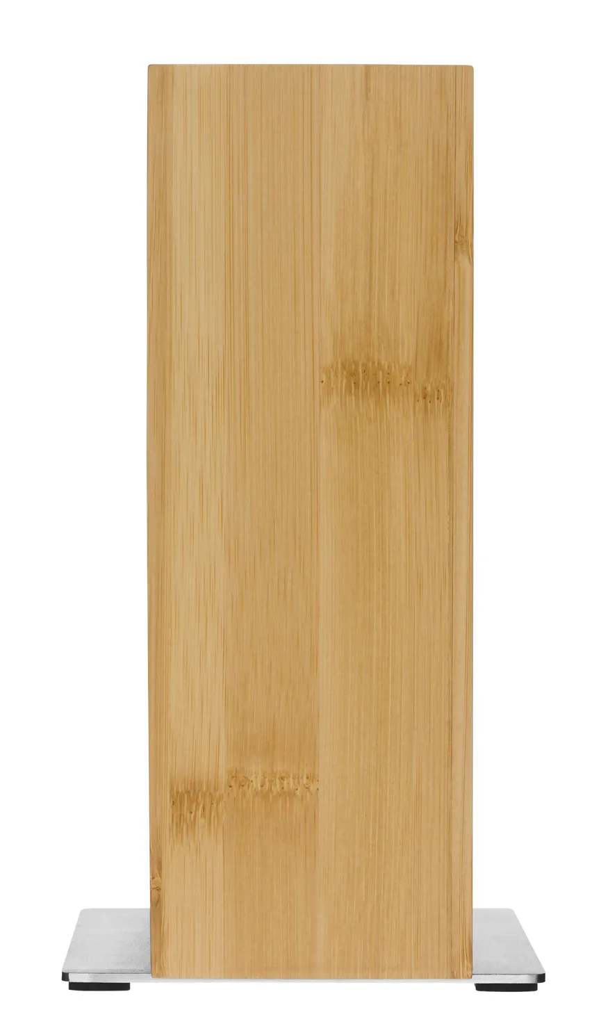 Messerblock unbestückt Bambus detail