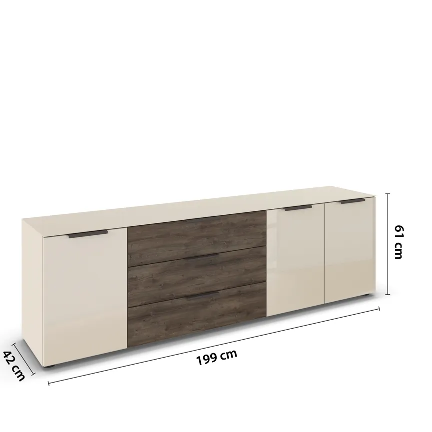 Lowboard 3S/3T detail