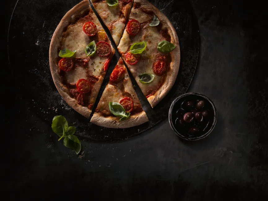 Pizzaschneider "Pro" silber milieu
