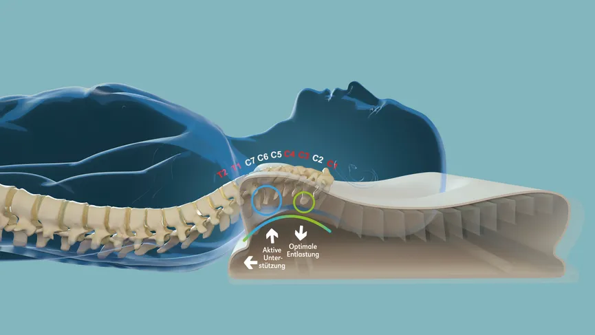 NeckProtect Corrective 40x60 detail