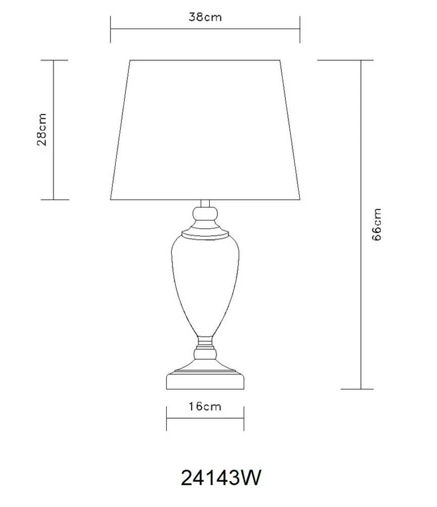 Tischleuchte "Leila" detail