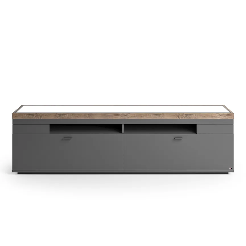 TV-Lowboard mit 4 Schubkästen milieu