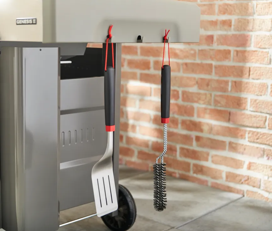 schmale Grillbürste milieu