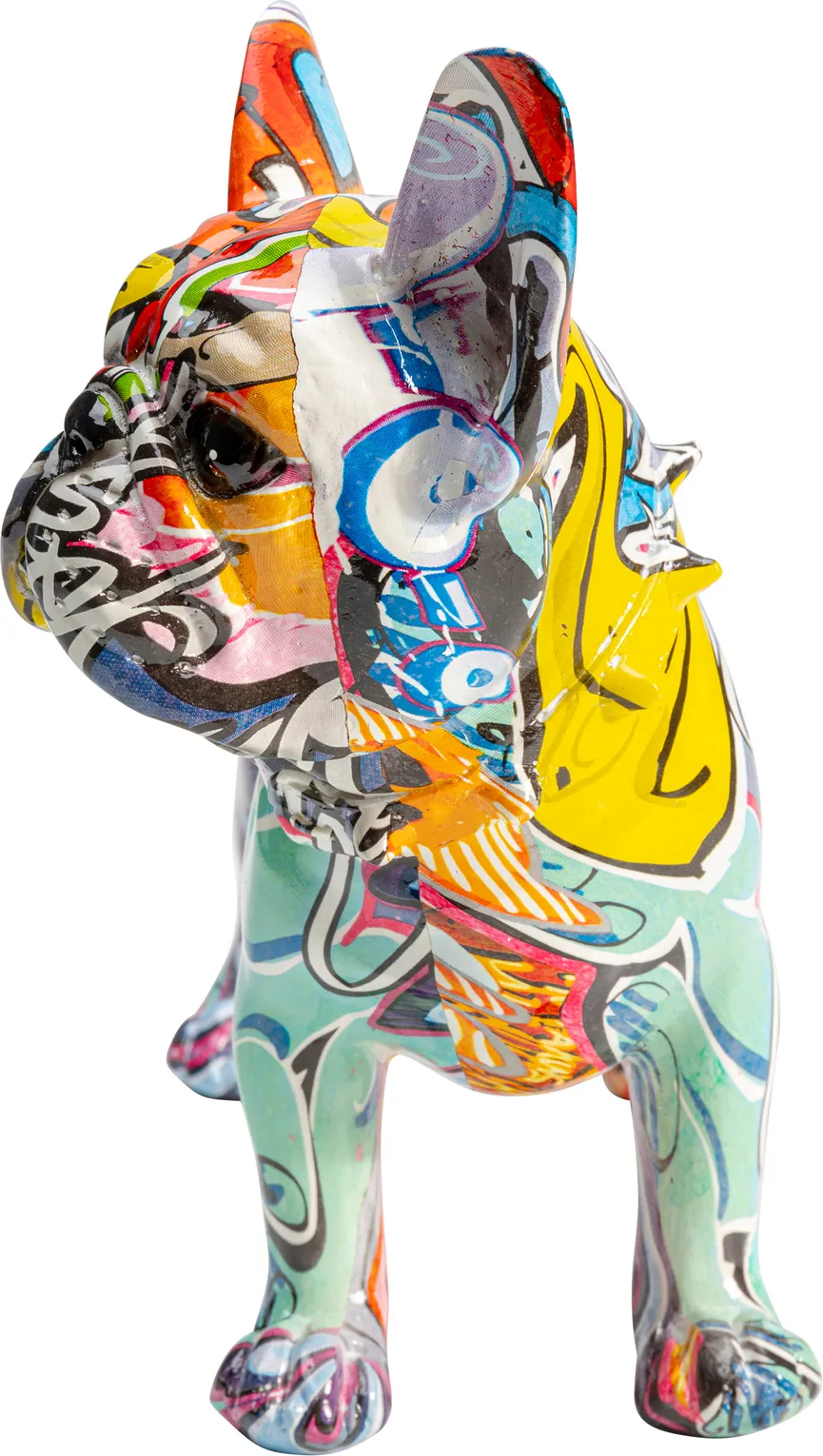 Figur "Grafitti Dog" Hund detail
