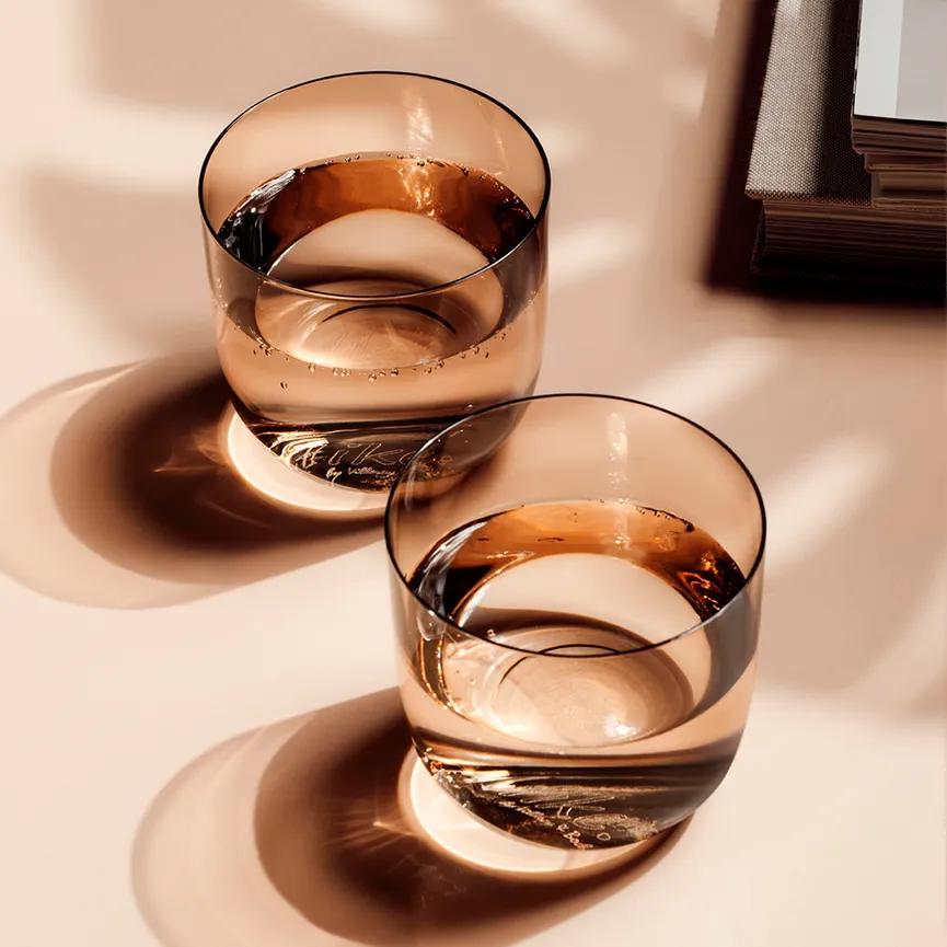 Wasserbecher "Like" 2er-Set milieu
