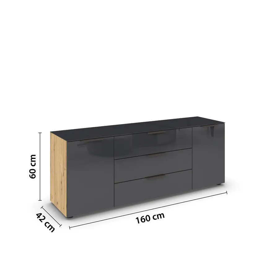 Lowboard 2T/3S detail
