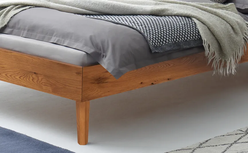 Massivholzbett 90x200 cm material_farbe