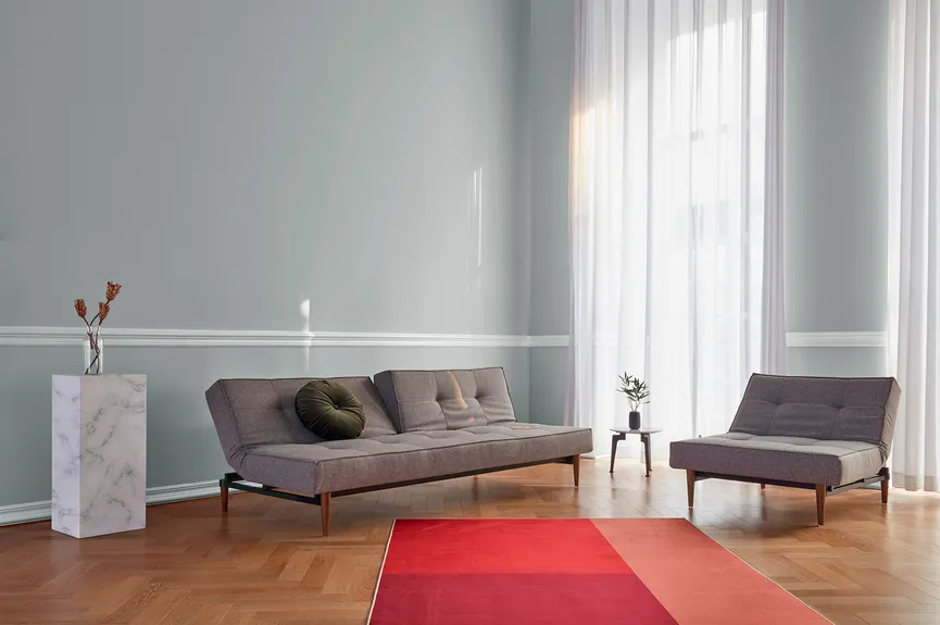 Sofa Styletto dunkel milieu