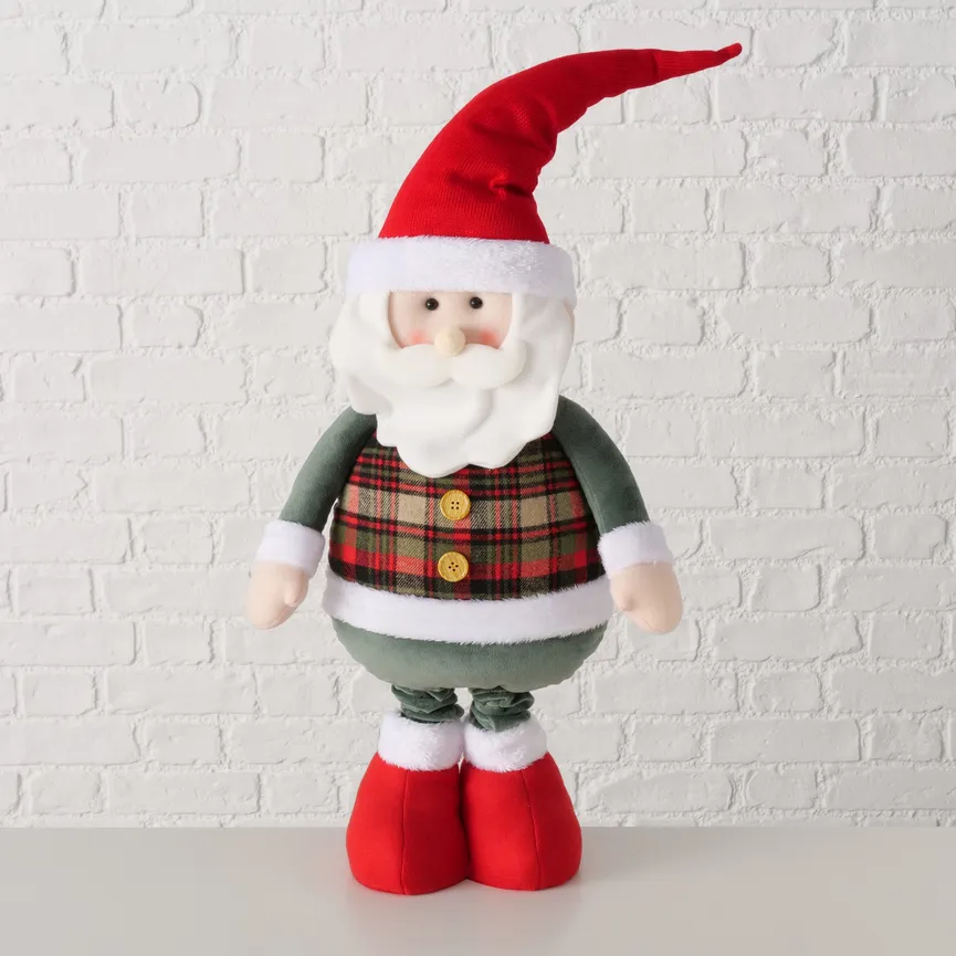 Figur  "Balthasar " grün-rot detail