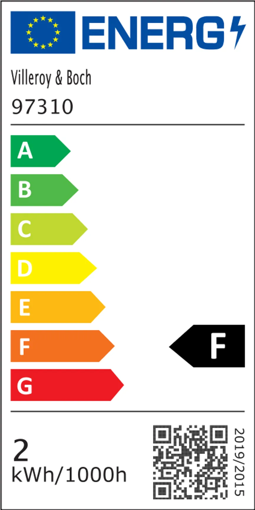 Akku-Tischleuchte "Elba" energielabel