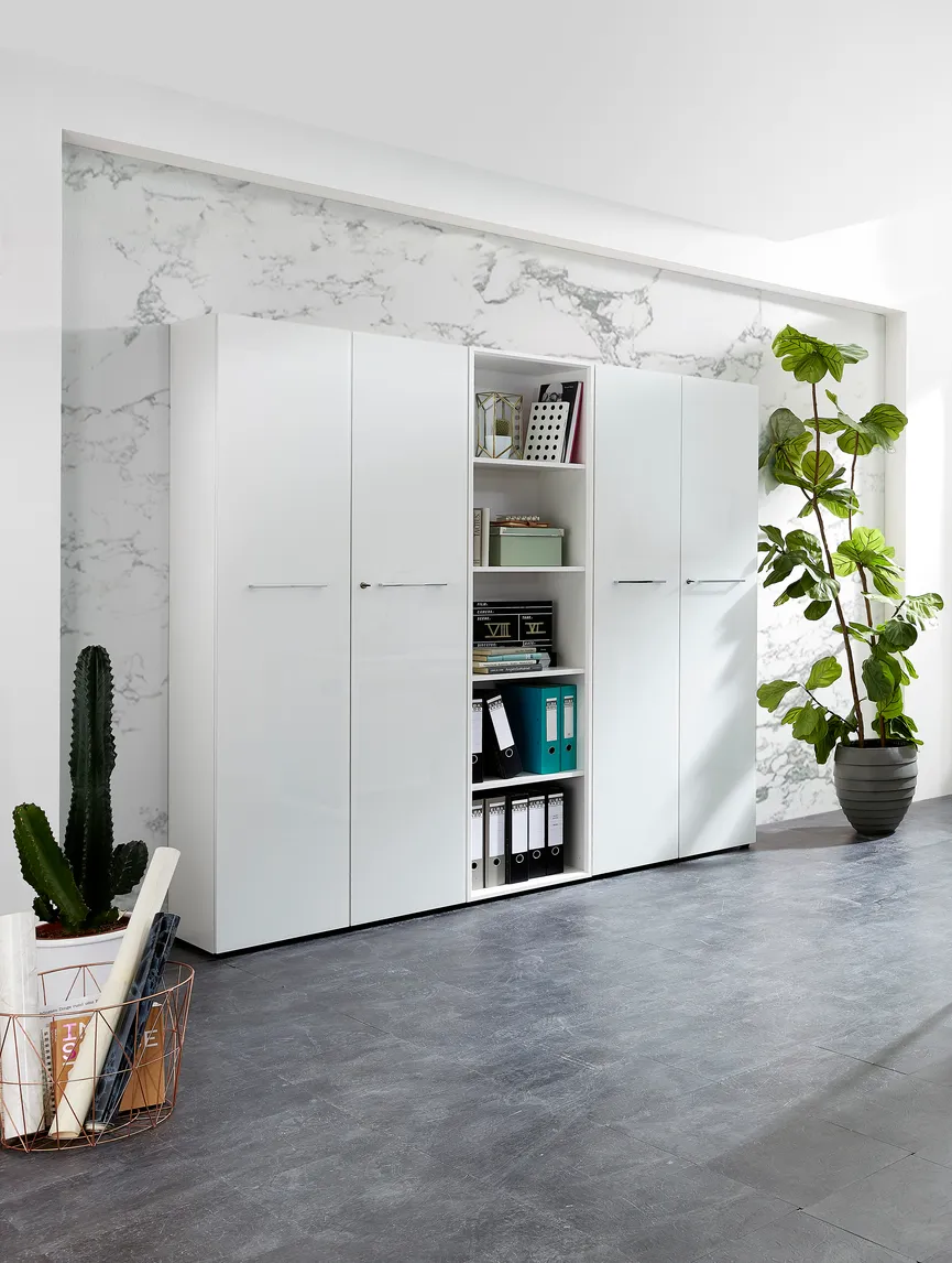 Aktenschrank weiß milieu