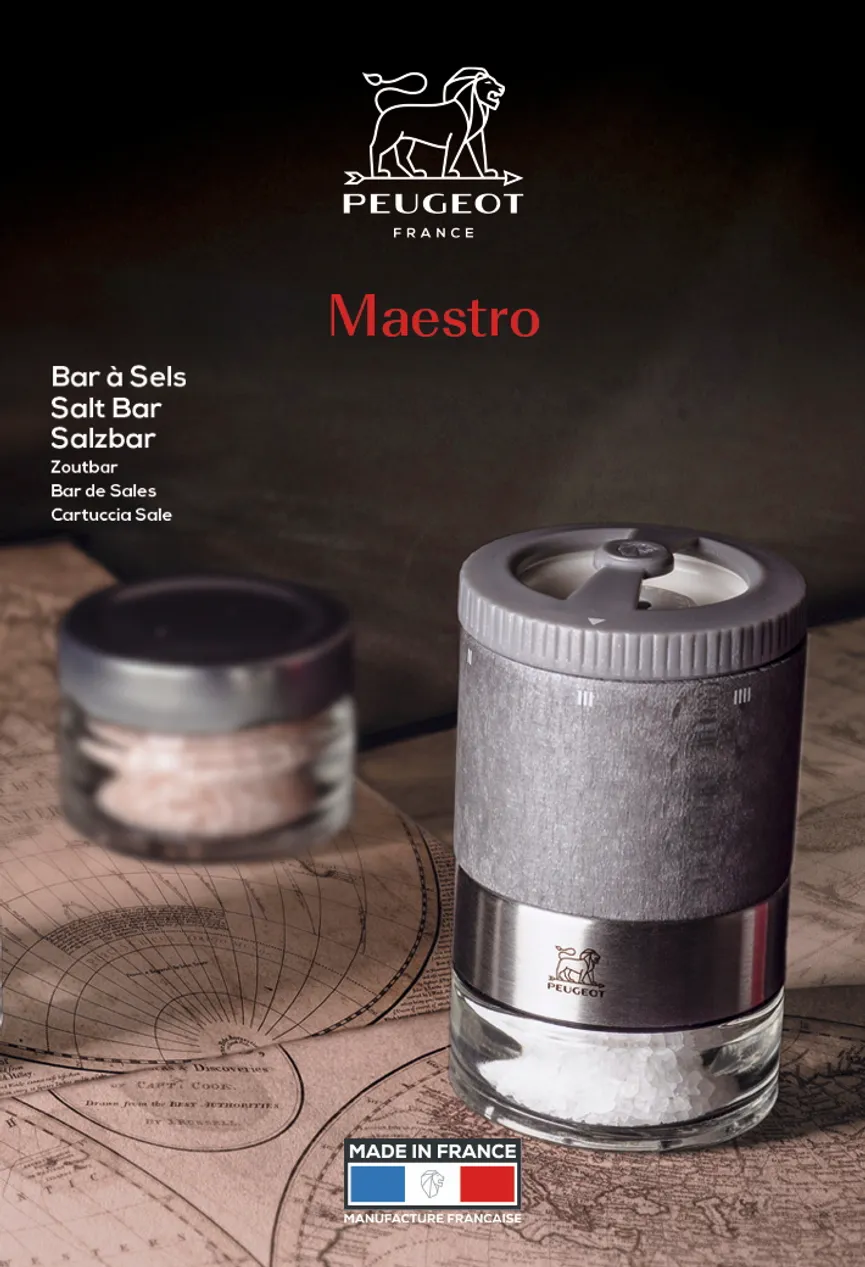 Salzmühle Maestro mit 3 detail
