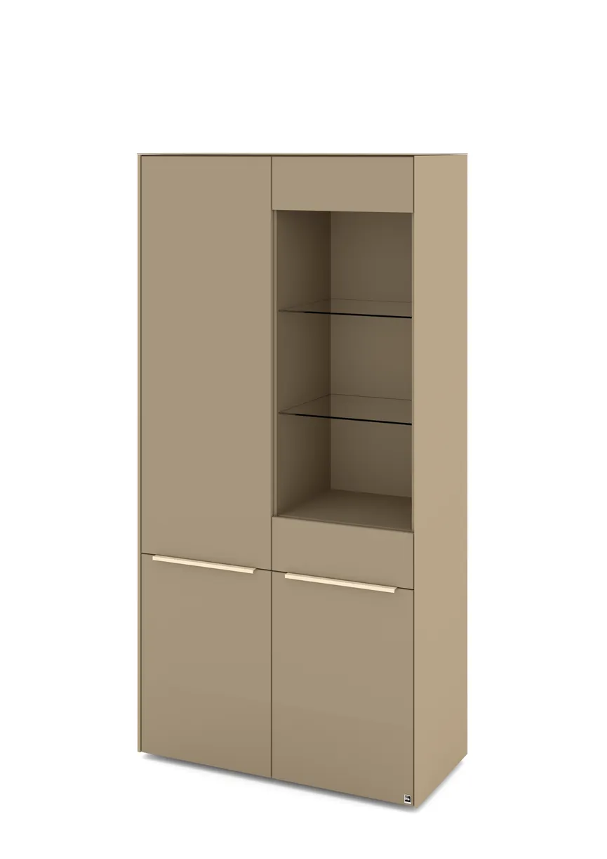Vitrinenschrank detail
