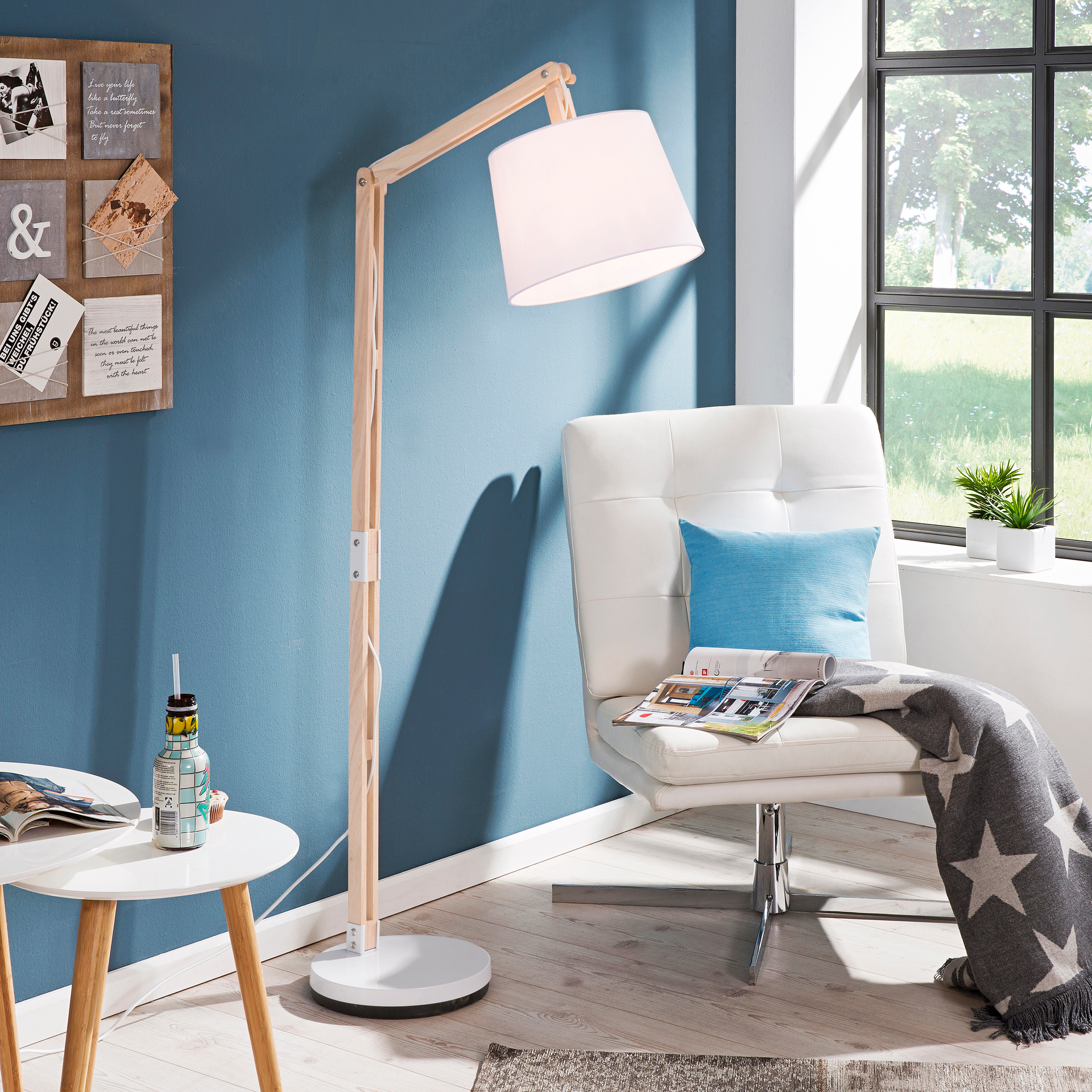 Stehleuchte "Carlyn" milieu