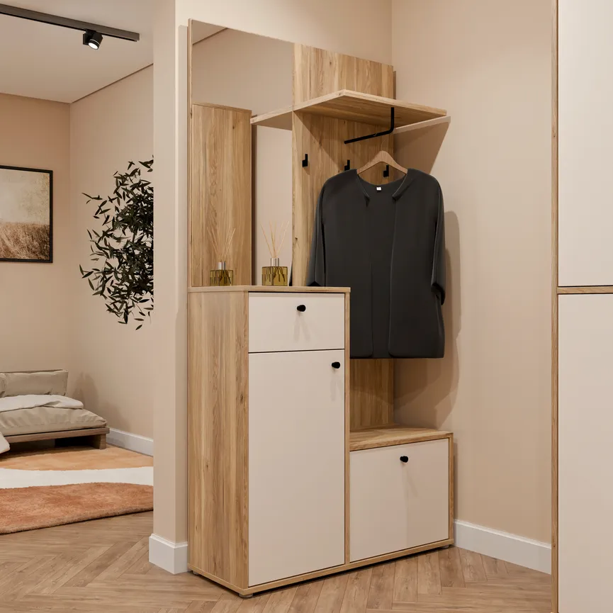 Kompaktgarderobe milieu