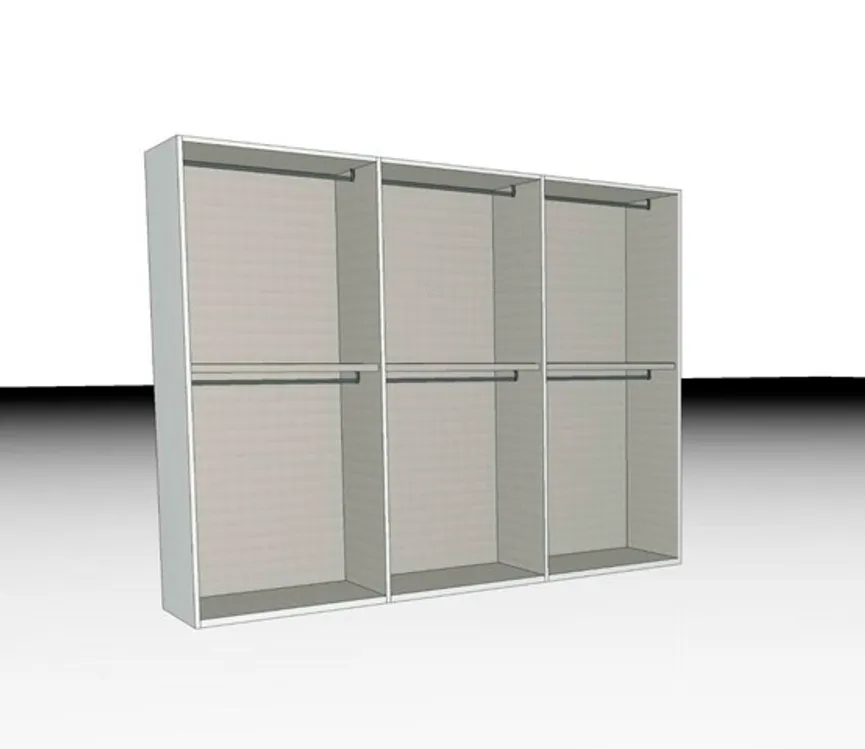 Drehtürenschrank detail